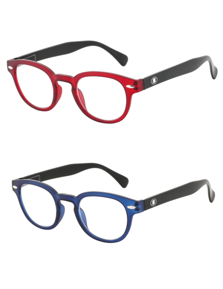 Prontoleggo "Twin" Blu e Rosso - Occhiali da Lettura