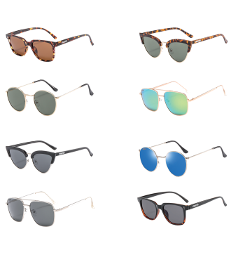 Monterey - Kit of 8 Polarized Sunglasses