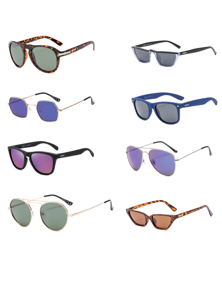 Baltimora - Kit da 8 Occhiali da Sole Polarizzati
