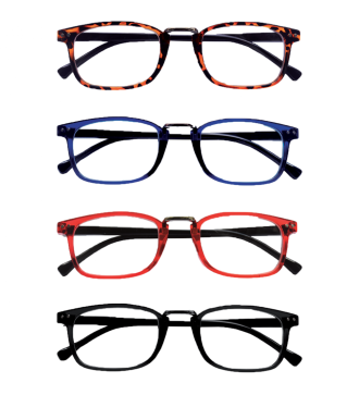 Ohio - Ricarica da 4 Occhiali da Lettura +2,00 2