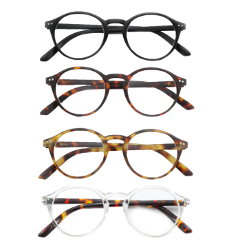 Alaska - Ricarica da 4 Occhiali da Lettura +1,00 2