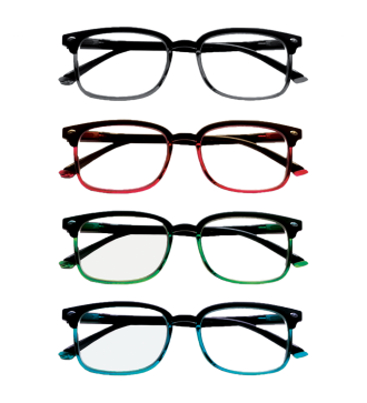 Hawaii - Ricarica da 4 Occhiali da Lettura +2,00 2