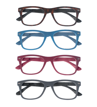 Illinois - Ricarica da 4 Occhiali da Lettura +2,00 2