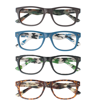 California - Ricarica da 4 Occhiali da Lettura +3,00 2