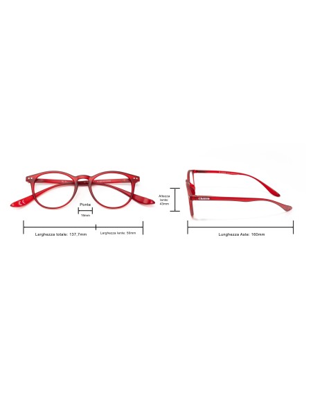 CHARRO® Connecticut Reading Glasses with Long Neck-Hanging Temples