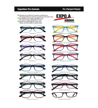 Espositore Precaricato A da 160 Occhiali da Lettura 2