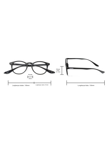 CHARRO® Connecticut Reading Glasses with Long Neck-Hanging Temples