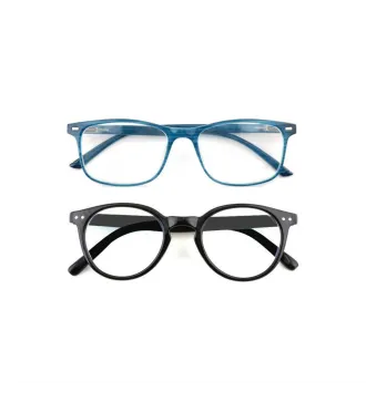 Twin 7 - Ricarica da 4 Occhiali da Lettura 2x1 +3,00