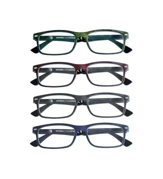 Wood - Ricarica da 4 Occhiali da Lettura +2,00 2