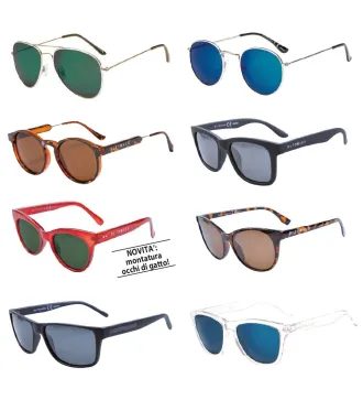Bigua - Kit da 8 Occhiali da Sole