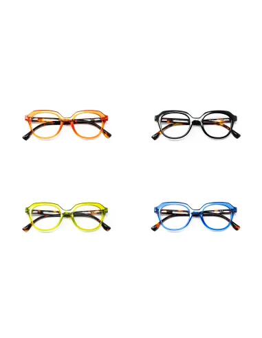 Custodia Rigida Per Occhiali Da Sole Oversize FF1 – Extra Large – Fodera Morbida – Colore Arancione