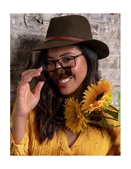 CHARRO® Reading Glasses with Magnetic Clip-On Sunglasses