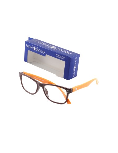 Prontoleggo Occhiali da Lettura Charme Marrone-Arancio +3,50 Prontoleggo Occhiali da Lettura Charme Marrone-Arancio +3,50
