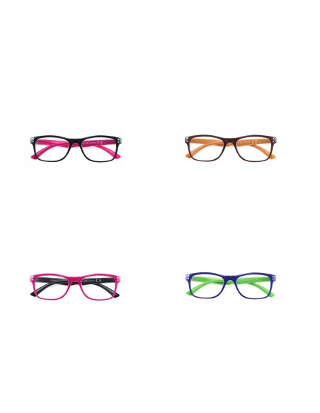 Prontoleggo Occhiali da Lettura Charme Marrone-Arancio +3,50