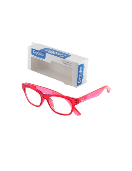 Corpo-otto Occhiali da Lettura Classic Verde-Verde Chiaro +3,50