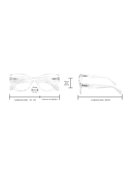 CHARRO® Missouri Cat Eye Reading Glasses