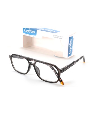 Corpo-otto Occhiali da Lettura Power Verde-Tartaruga +3,50 Corpo-otto Occhiali da Lettura Power Verde-Tartaruga +3,50
