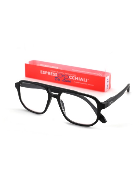 Espressoocchiali Occhiali da Lettura Leader Nero +1,00