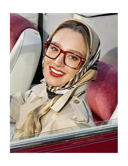 DE TOMASO Occhiali da Lettura 531-4 Rosso-Tartaruga +3,50