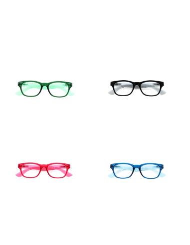 Corpo-otto Occhiali da Lettura Classic Verde-Verde Chiaro +3,50 Corpo-otto Occhiali da Lettura Classic Verde-Verde Chiaro +3,50