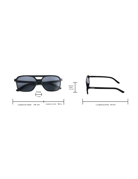 copy of copy of DE TOMASO Sunglasses 660