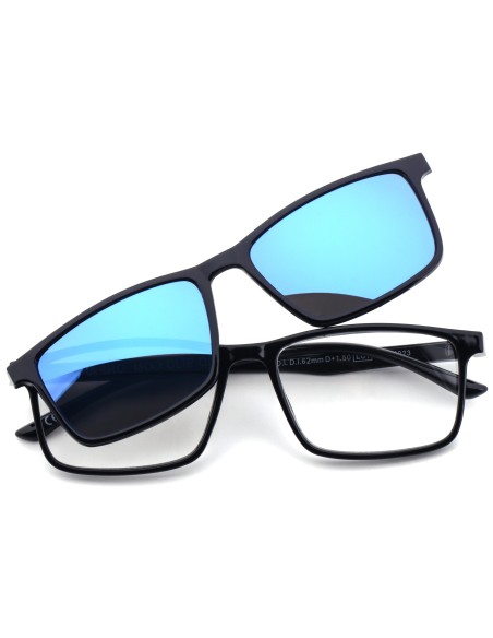 CHARRO® Reading Glasses with Magnetic Clip-On Sunglasses