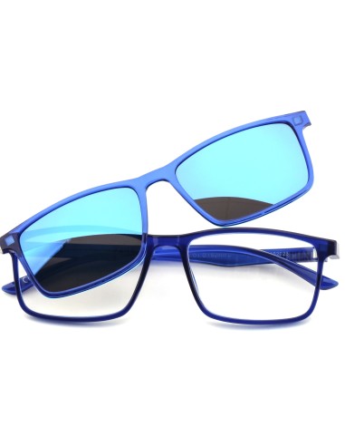 CHARRO® Reading Glasses with Magnetic Clip-On Sunglasses