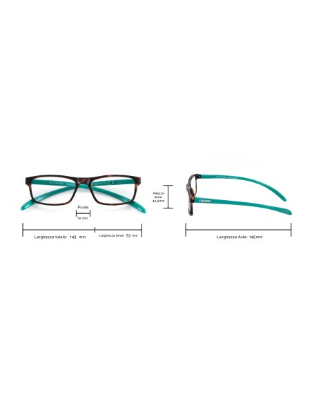 CHARRO® Honduras Reading Glasses with Long Neck-Hanging Temples