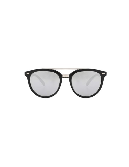 Sunglasses -  2605 Black-Silver Mirror Lenses